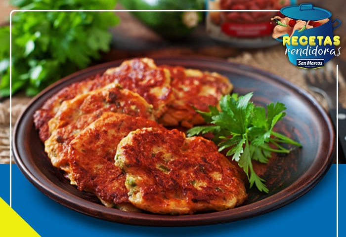 Gloriosas tortitas de papa con atún y chipotle