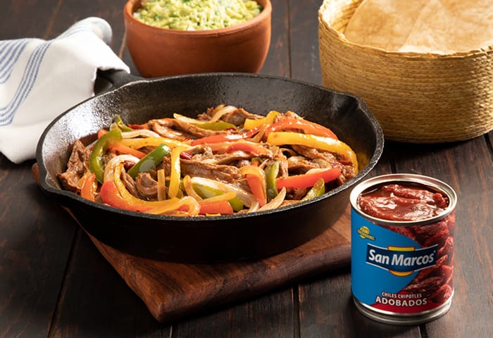 Fajitas estilo San Marcos