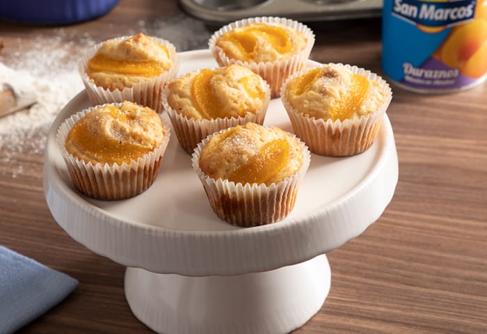 Cupcakes de durazno