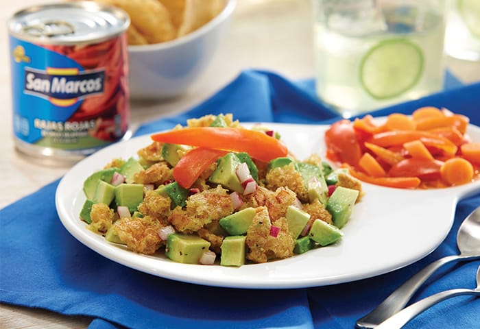 Botana de aguacate para taquear
