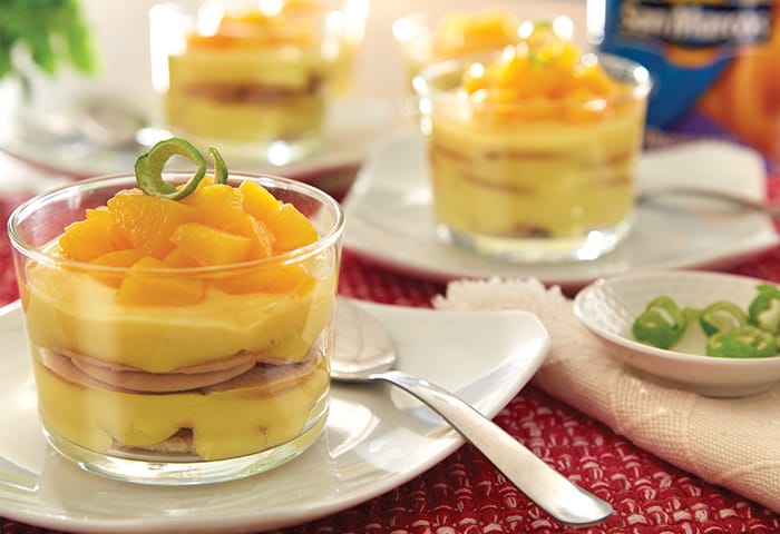Dulce de fruta y limón
