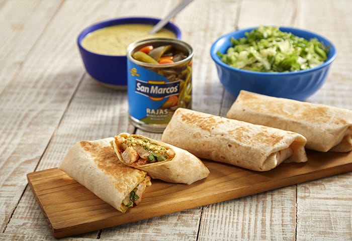 Tacos de camarón