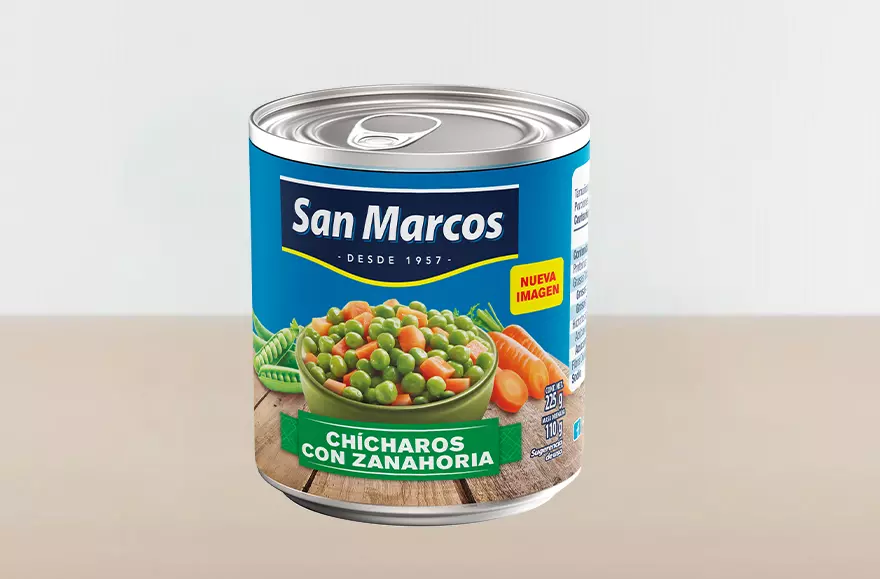 ChÍcharos con zanahoria