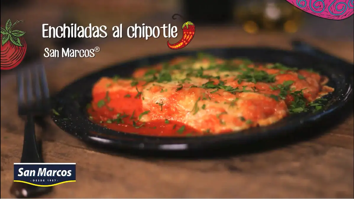 Enchiladas en Chipotle San Marcos